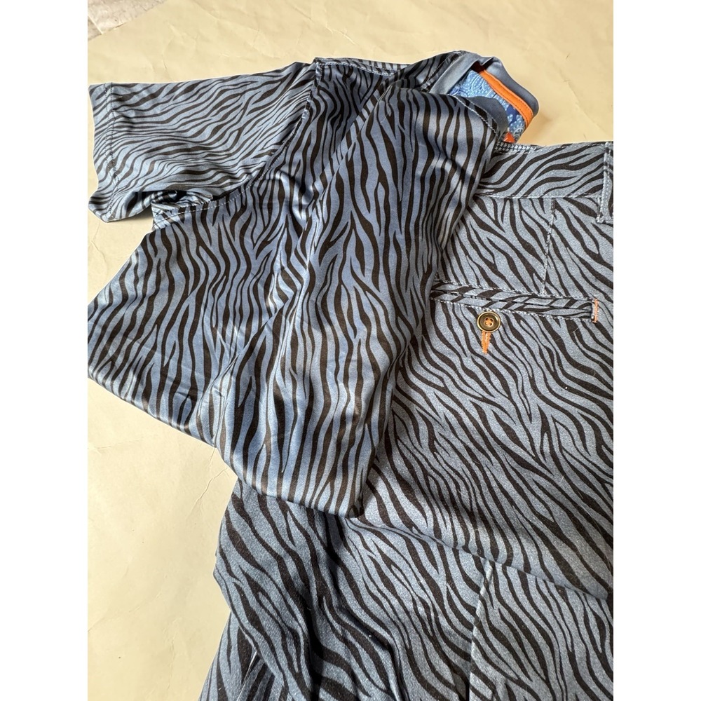 Talia Sport Men's Shorts And Shirt Set Size 30 Short And Small - Picture 3 of 4